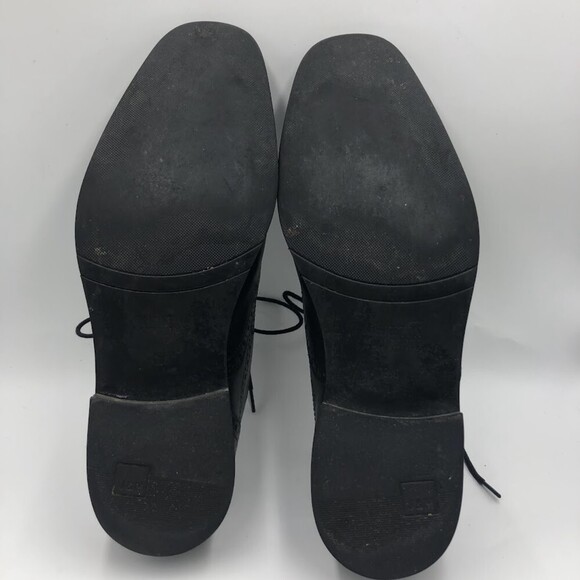Vintage Johnston Murphy Men's Black Leather Dress Cap Toe Oxford Shoes 8.5M - Picture 12 of 14